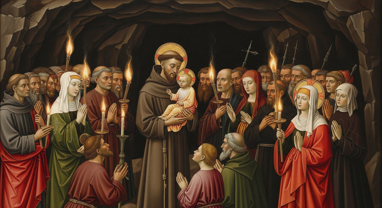 St. Francis and the Manger