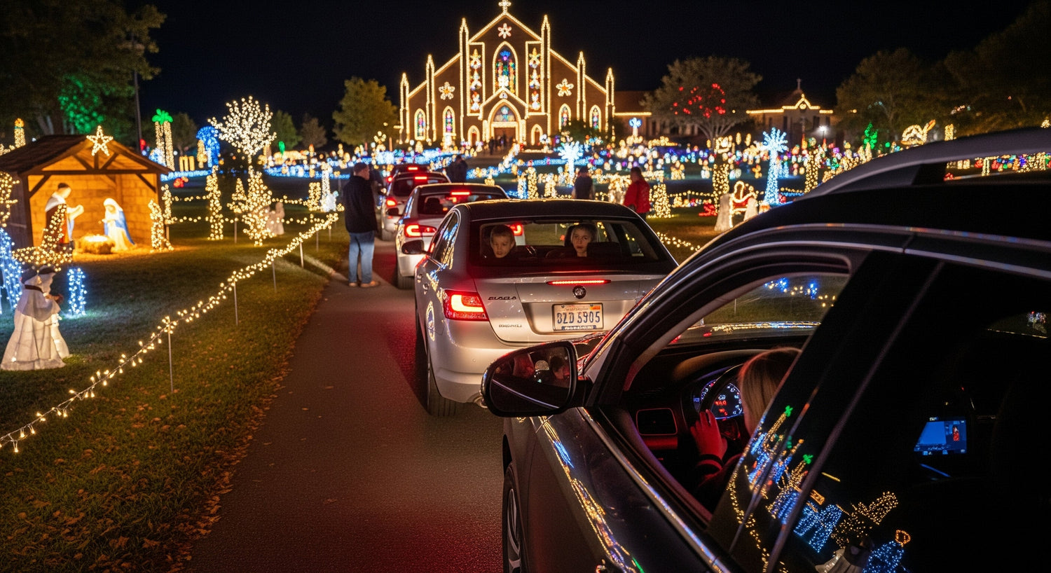 Tips for Using Outdoor Christmas Decorations for Commercial Use