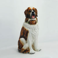 Saint Bernard by Ceramiche Boxer Italy 35.4in H