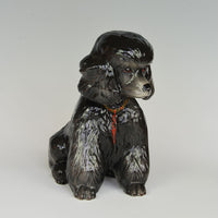 Black Poodle by Bravo Italy 12in H