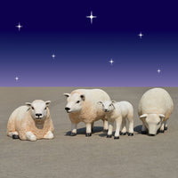 Small Sheep & Lamb Set 4 piece