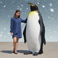 Christmas Penguin for Outdoor Display 6 ft.