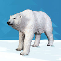 Standing Polar Bear - Christmas Display 76in.W