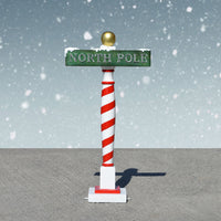 North Pole Sign 35 ins High