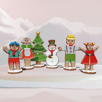 Gingerbread Snowman Scene - 87 ins high