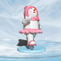Skating Snow Girl 56 ins.