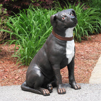 Staffordshire Terrier Statue 21.5 in H