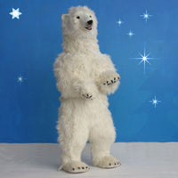 Christmas Polar Bear Life Size 58in.H