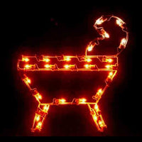 Nativity C7 LED Light Display - 3 ft Baby Jesus