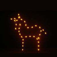 Nativity C7 LED Light Display - 3 ft Standing Donkey