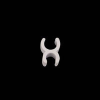 Mini Clips 1/4 inch white 50 Pack