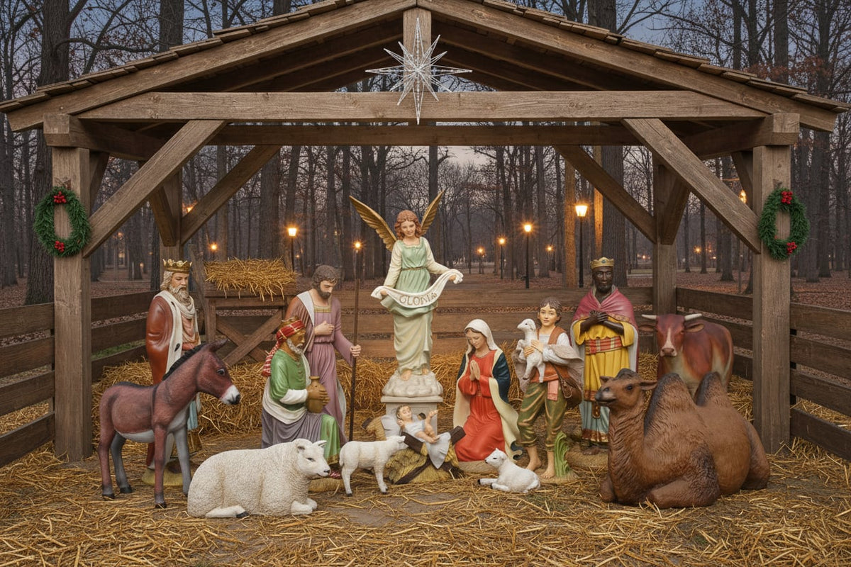 How to Choose the Perfect Nativity Scene | Christmas Night Inc
