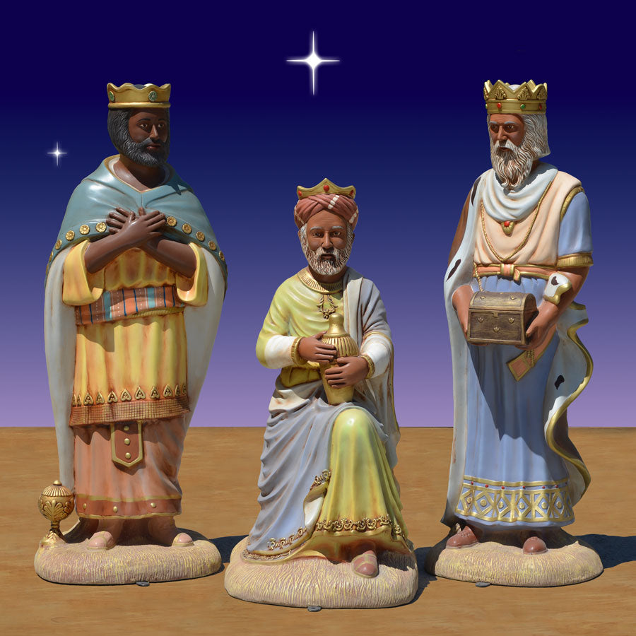 Three Kings Nativity figures