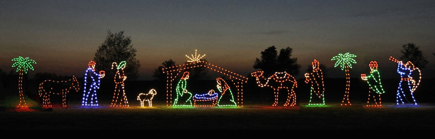 75820 Large Nativity Lights