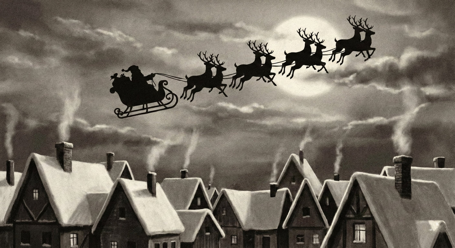 The Origins of Santa’s Sleigh and Reindeer