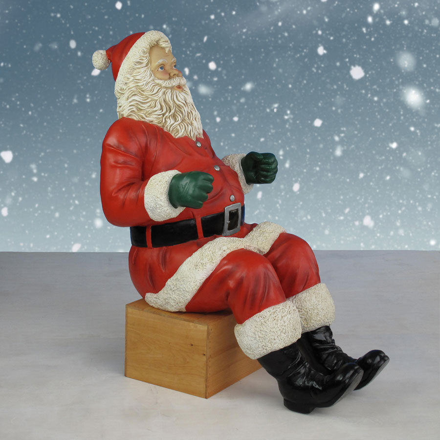 Outdoor Santas