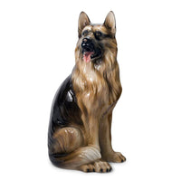 German Shepherd by Ceramiche Boxer of Italy 35.5in H