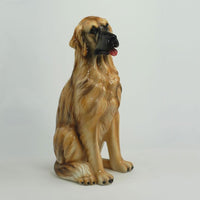 Golden Retriever Statue by Ceramiche Boxer Italy 33.5in H