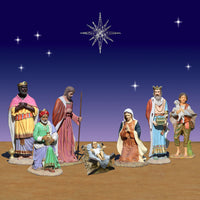 Giant Outdoor Nativity Figure Set - 6 foot scale - 7 pc.