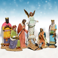 Giant Outdoor Nativity Figure Set - 6 foot scale - 7 pc.