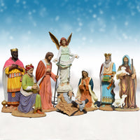 Giant Outdoor Nativity Figure Set - 6 foot scale - 8 pc.