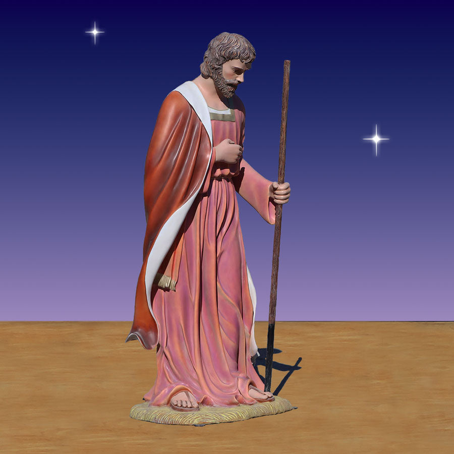 Saint Joseph 71in.H - 6 foot scale Nativity Collection