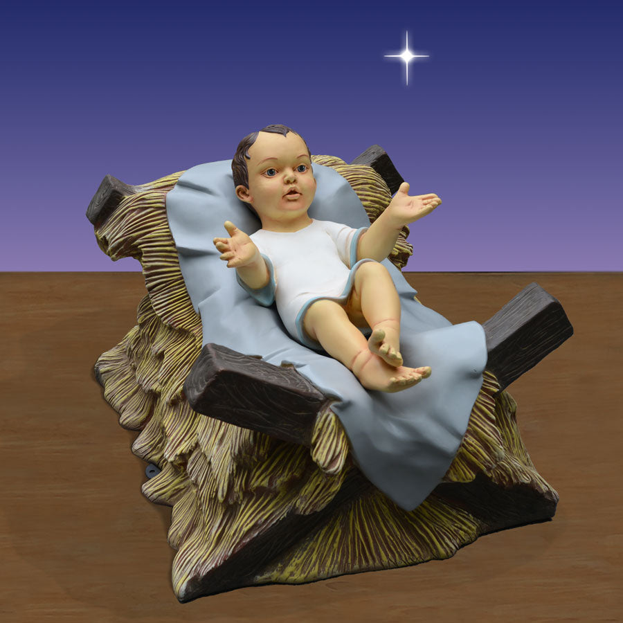 Baby Jesus 21 inch Height - 6 foot scale Nativity
