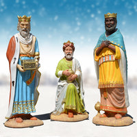 Three Kings Life Size Plus 72 in. - Giant Outdoor 6 foot scale