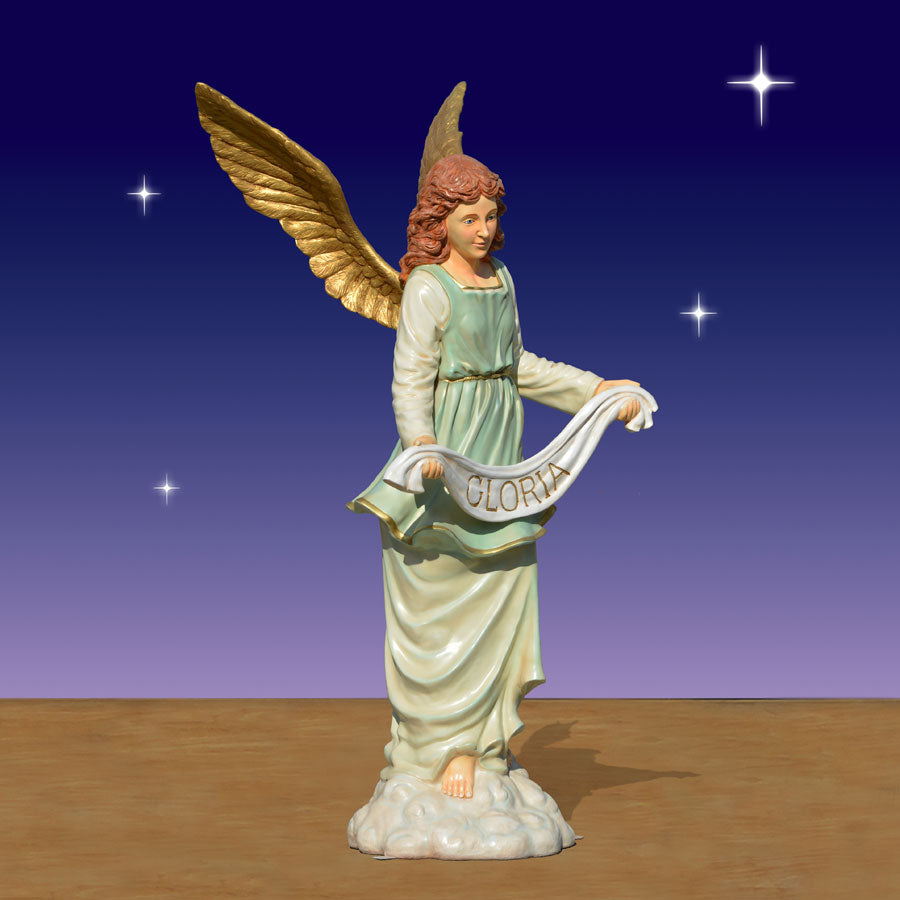 Outdoor Angel Life Size 79in.H -  6 foot scale Nativity