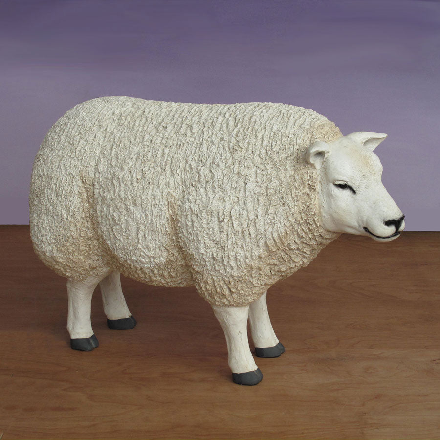 Small Standing Sheep 40 in. scale 19in long
