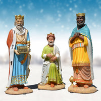 Three Kings Life Size  - 54in. scale Outdoor
