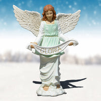 Angel of Gloria Life Size 57in.H -  54in. scale Outdoor