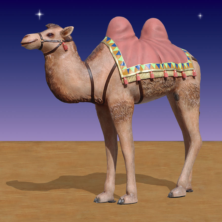 Camel with Rug 50 inch height - 54in scale