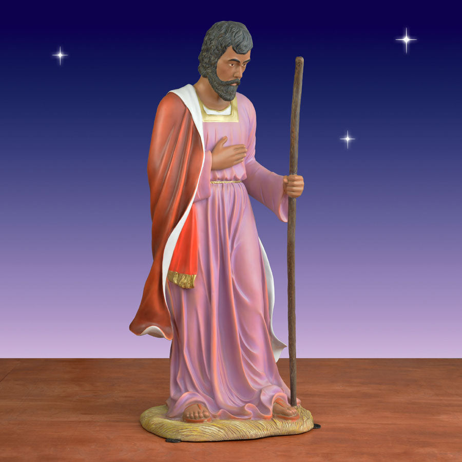 African American Saint  Joseph 54in. scale (52in. high)
