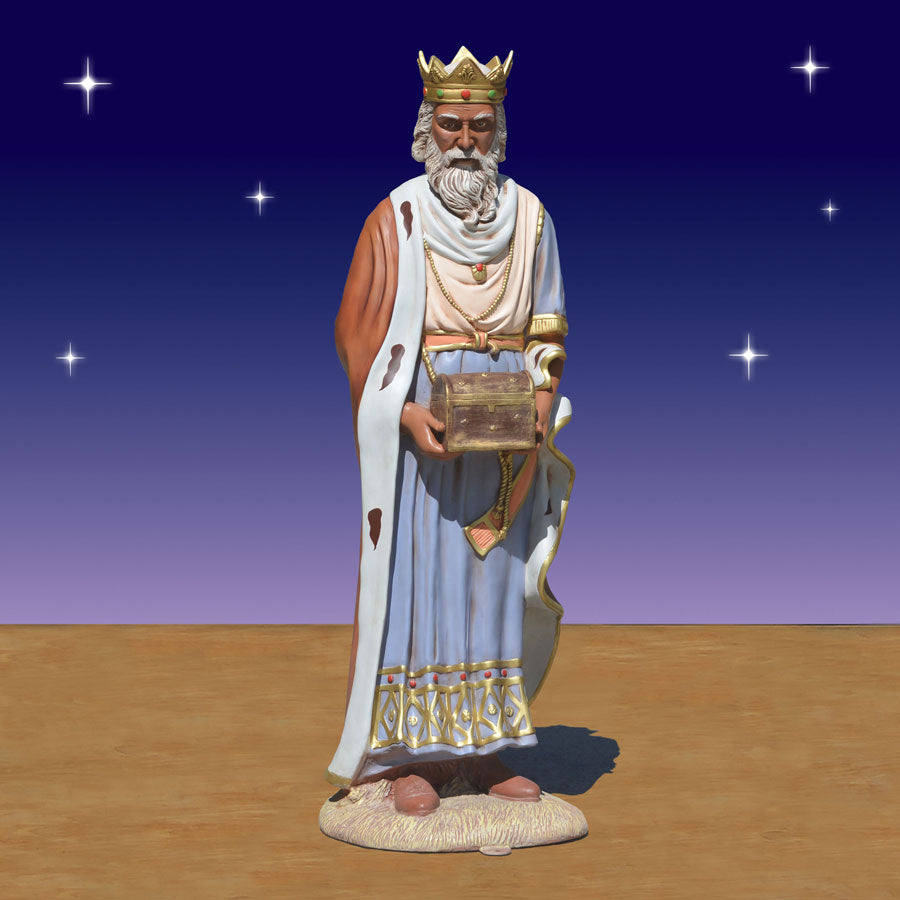 African American King Gaspar Life Size - 54in. scale