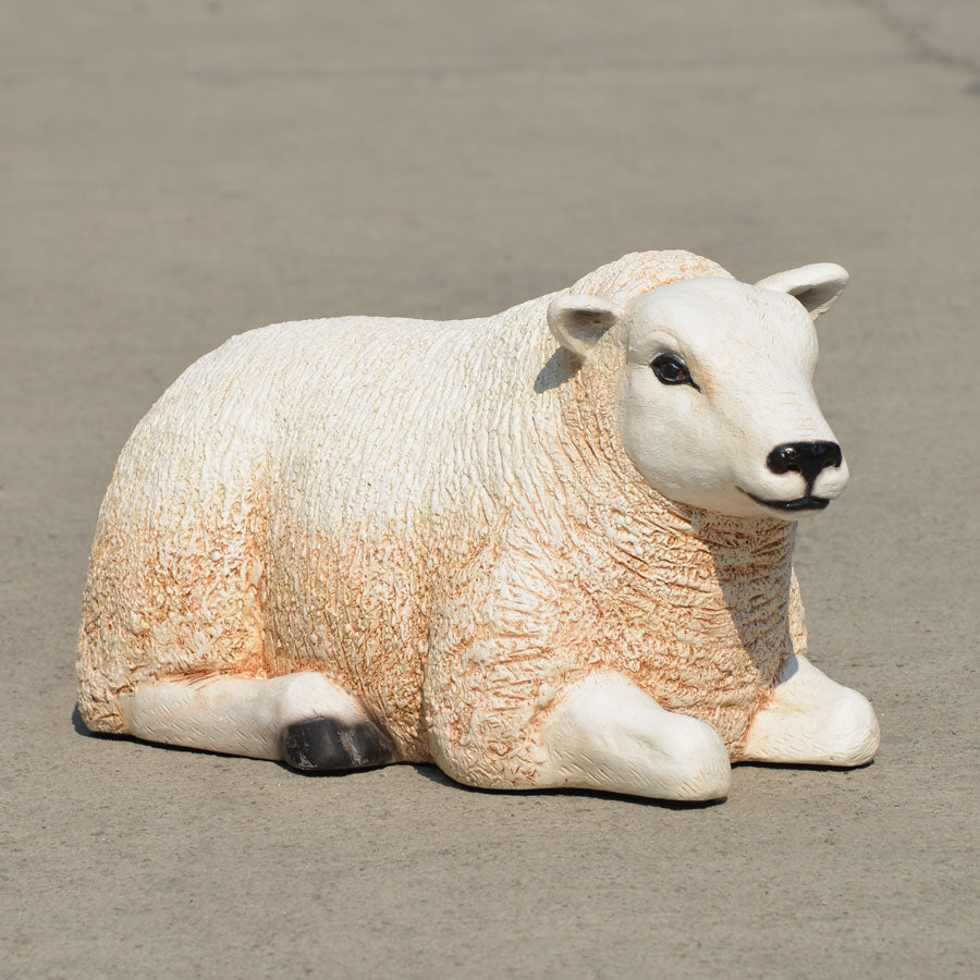 Small Resting Sheep 40 in scale  19in long