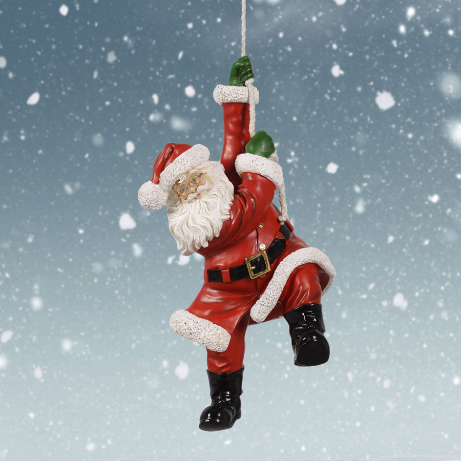 Climbing Santa - 35.5in high
