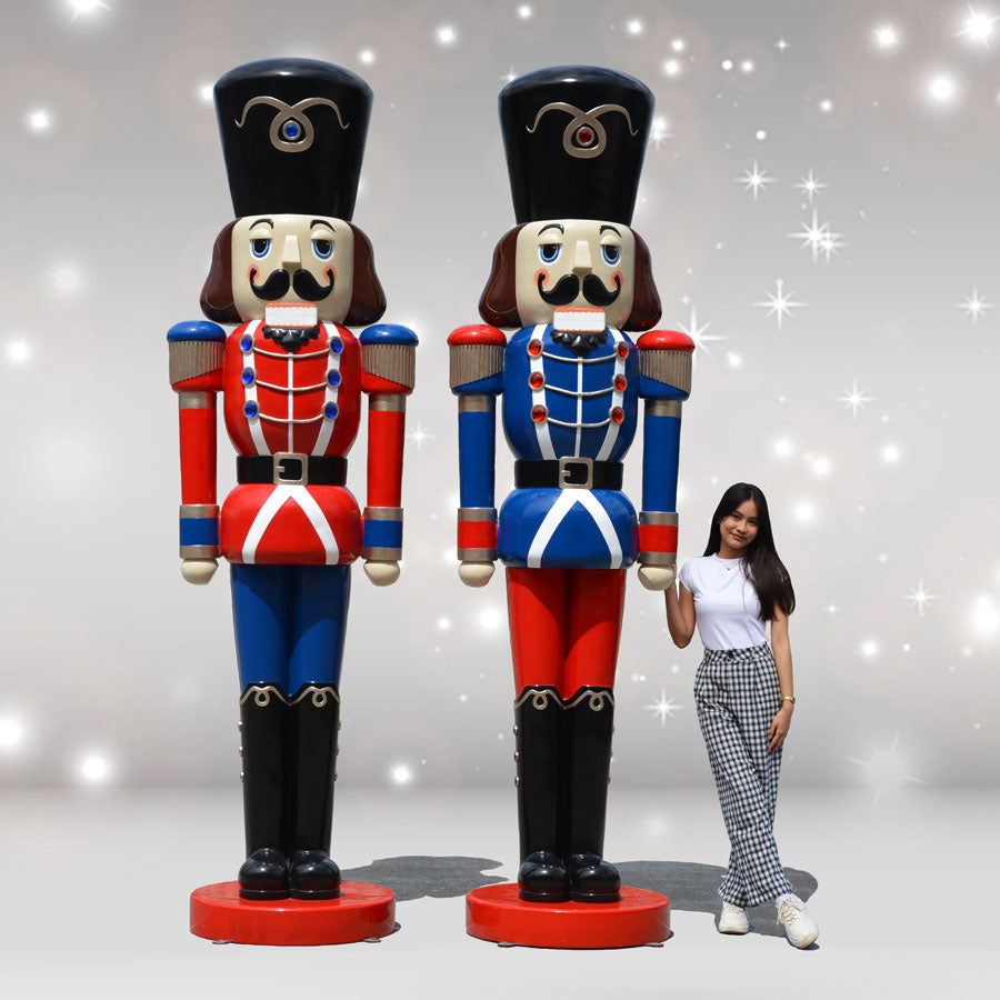 Nutcracker Soldier Pair 10 ft H