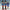 Life Size Pair of Nutcracker Soldiers Blue Jackets  6 ft H