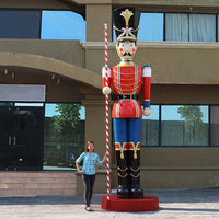 Giant Toy Soldier with Baton  16 ft H