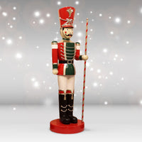 78 inch Toy Soldier with Baton in Left Hand