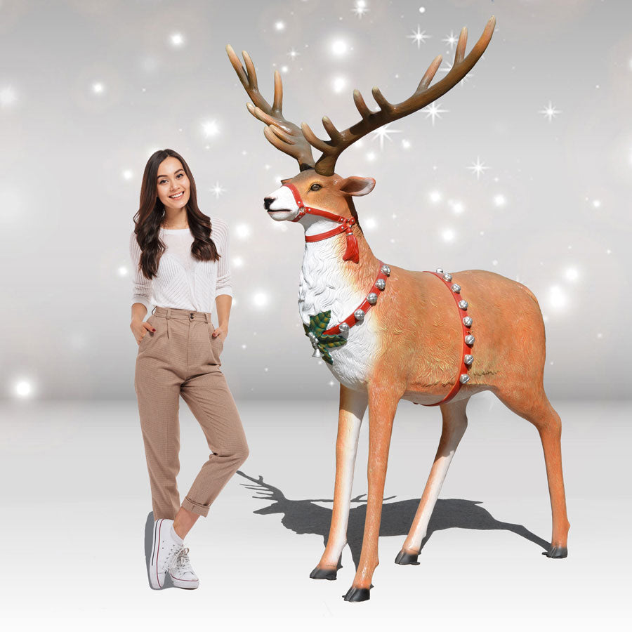 Giant Outdoor Reindeer  - 86 inches high