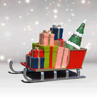 Sled with Gifts - 50 inches long