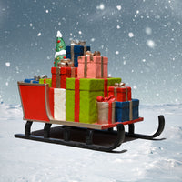 Sled with Gifts - 50 inches long