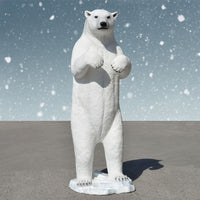 Outdoor Polar Bear - Christmas Life Size Display 83in.H