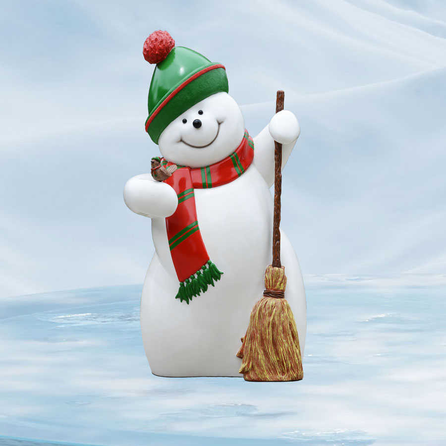 Snowman with Toque - 64 inches
