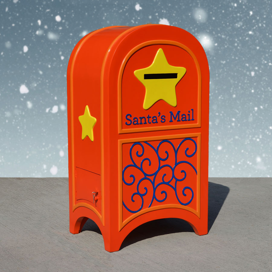 Christmas Mail Box 44in. high