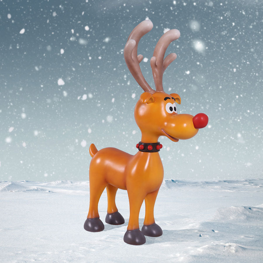 Cheerful Reindeer 59 ins H