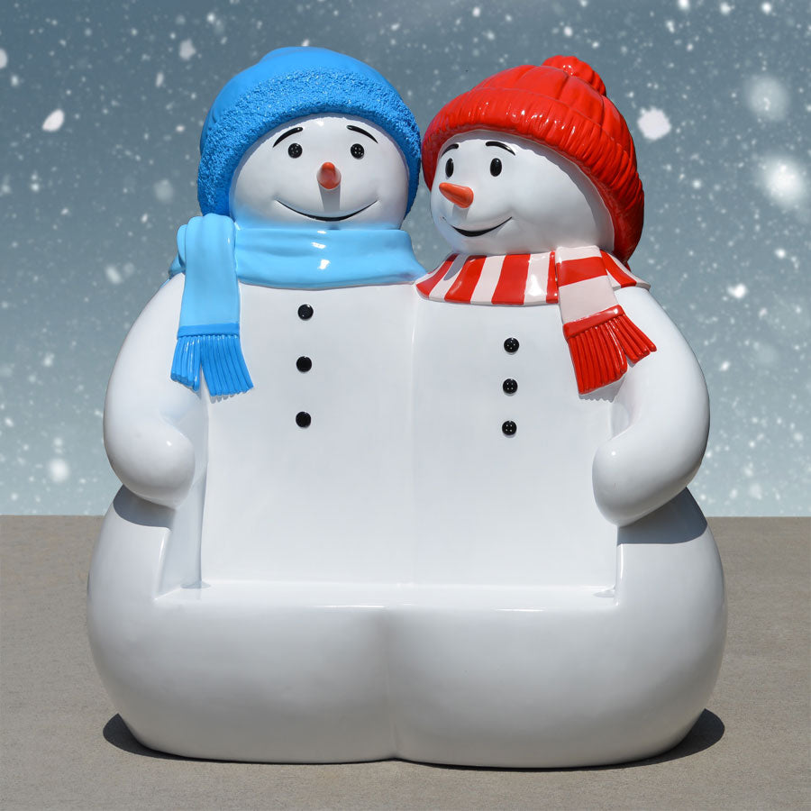Snowmen Bench - 61 inches wide