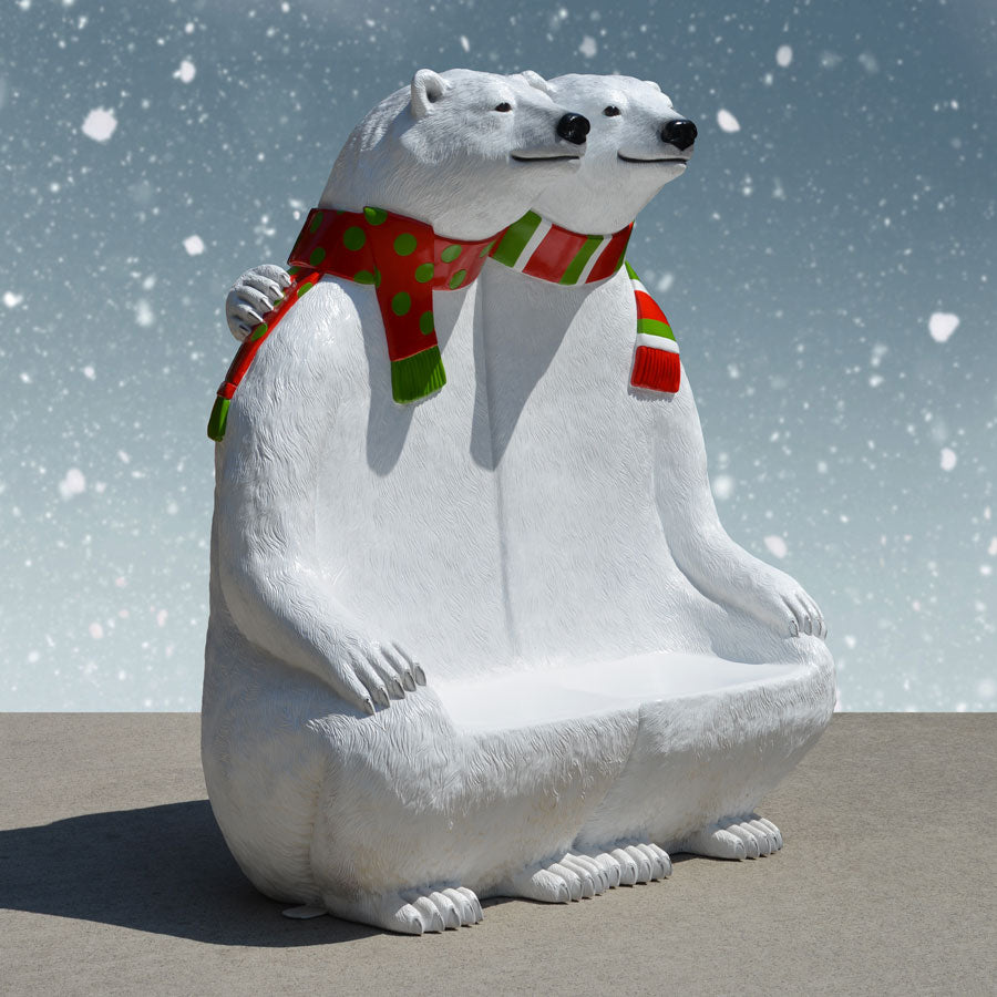 Polar Bear Bench - 61 inches wide